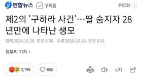 제2의 구하라 사건.. 딸 숨지자 28년만에 나타난 생모