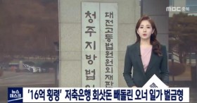 16억 횡령에 기천만원 벌금형..